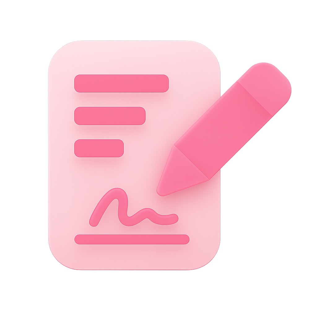 전자계약서 서명